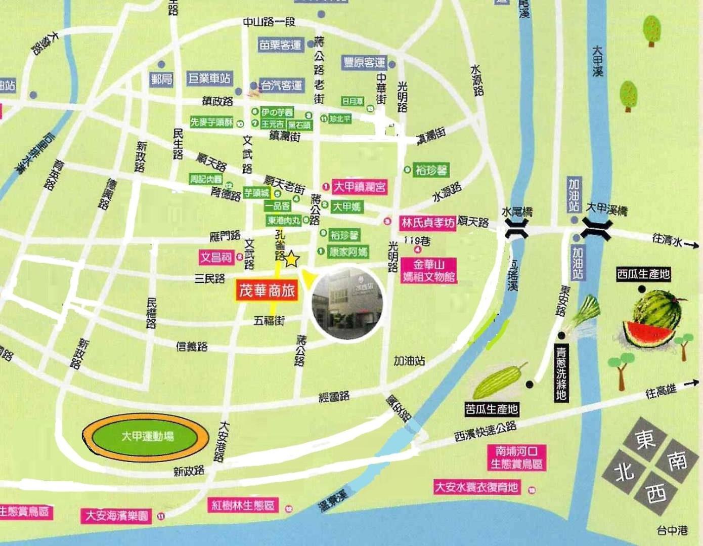 台中 茂华商旅汽车旅馆 外观 照片